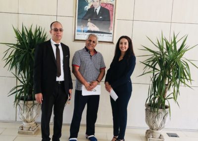 Visite au Centre National Mohammed VI des Handicapés (CNMH)