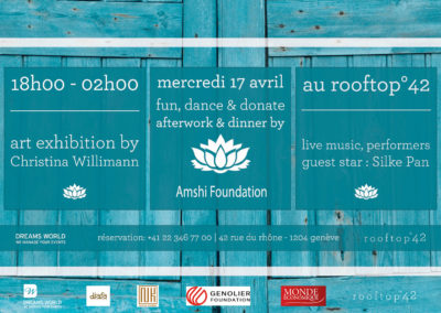 #4 Donate afterwork by Amshi Handicap   –  Soirée Les Arts du Monde !